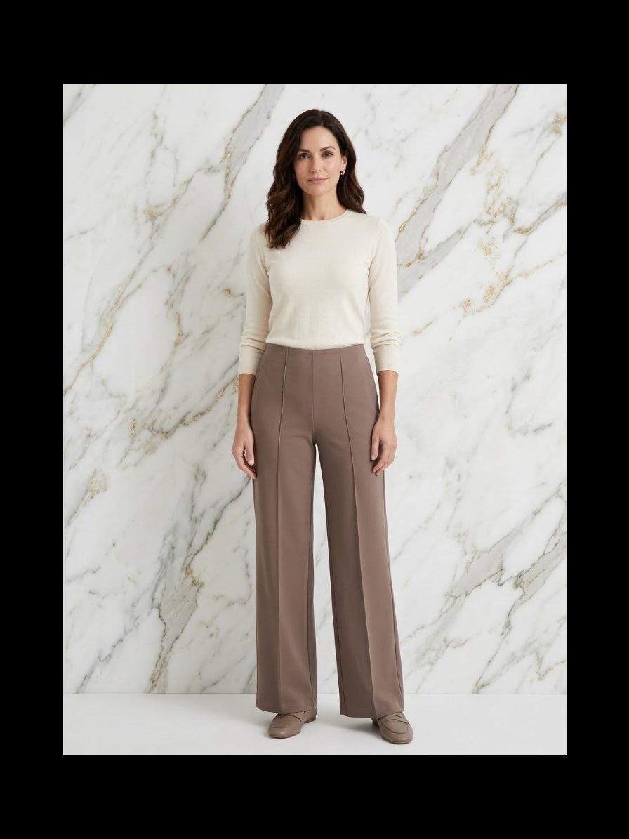 Schlupfhose mit Biese – Elegante Damen-Hose für Alltag & Büro