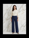 Schlupfhose mit Biese – Elegante Damen-Hose für Alltag & Büro