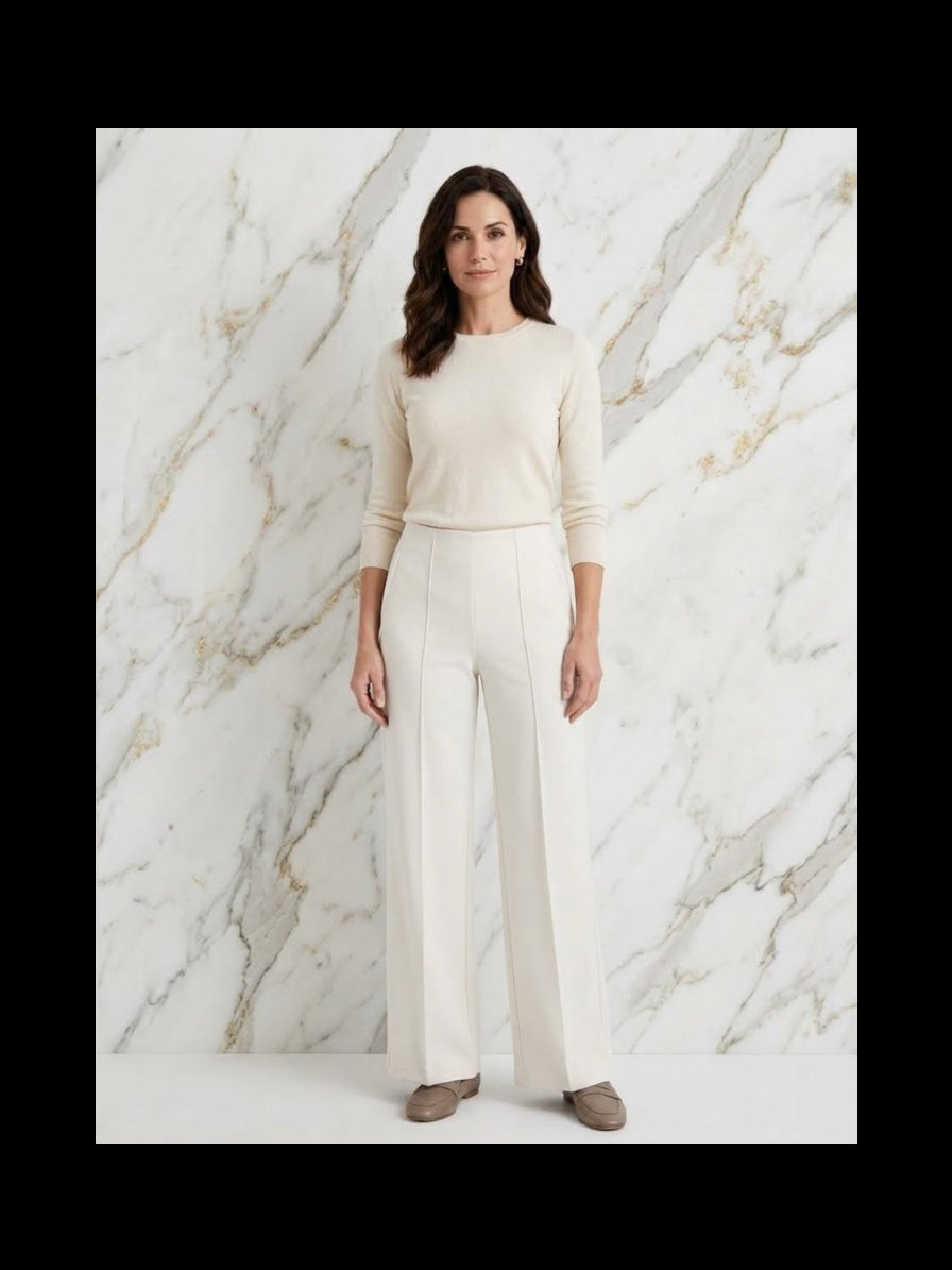 Schlupfhose mit Biese – Elegante Damen-Hose für Alltag & Büro